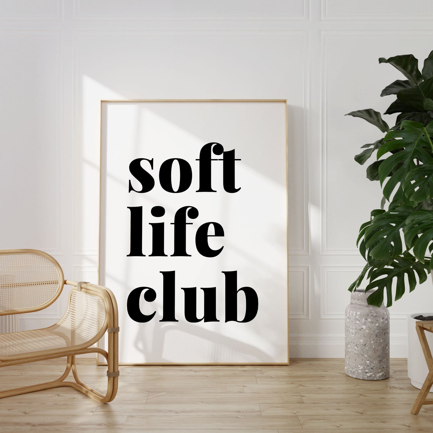 Soft Life Club Print
