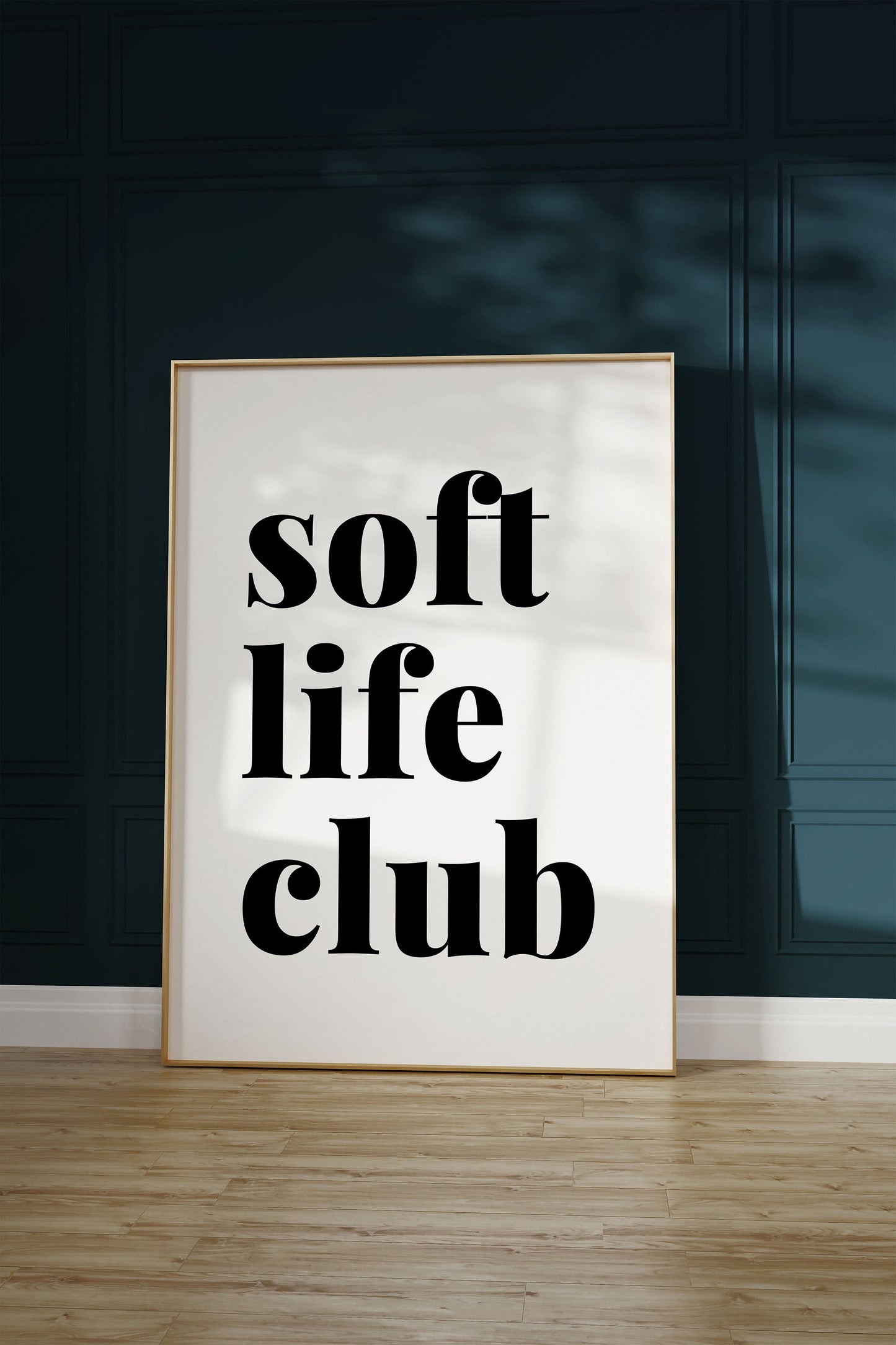Soft Life Club Print